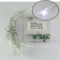 LED-jouluvalosarja 20xLED/2 toimintoa 2,4m kylmänvalkoinen