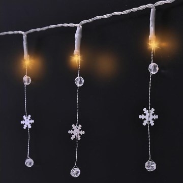 LED Jouluvalosarja 20xLED/2xAA 2m lämmin valkoinen