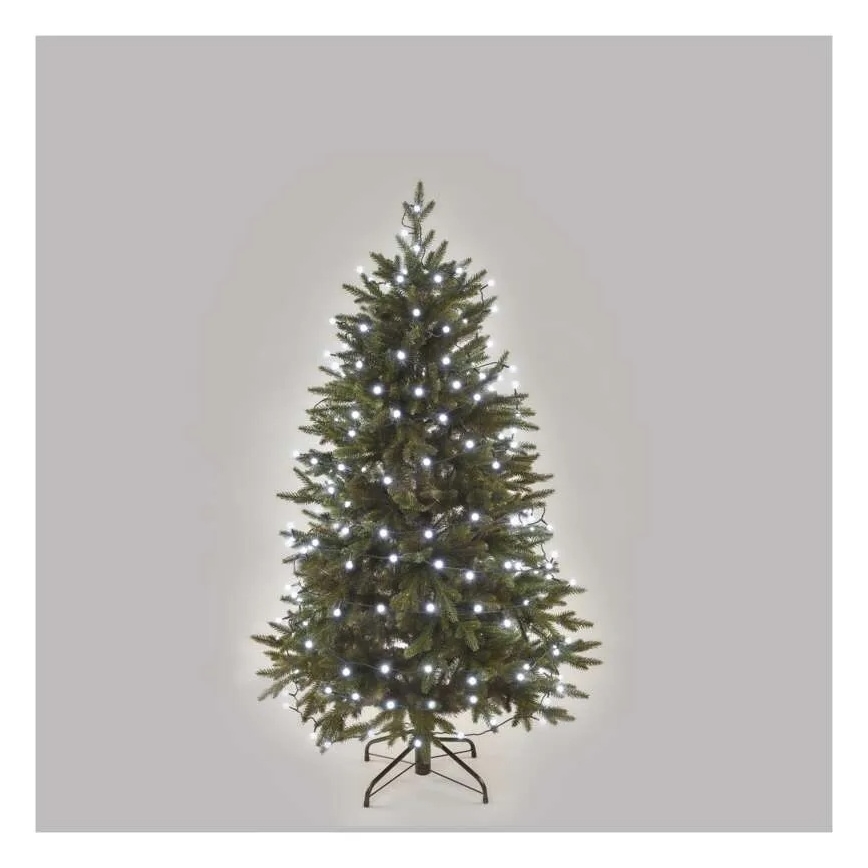 LED-jouluvalosarja 300xLED/8 toimintoa 35m kylmänvalkoinen