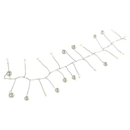 LED-jouluvalosarja 40xLED/3xAA 1,5 m lämmin valkoinen