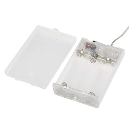 LED-jouluvalosarja 40xLED/3xAA 1,5 m lämmin valkoinen