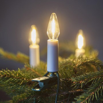 LED-jouluvalosarja FELICIA FILAMENT 16xLED 13,5 m lämmin valkoinen, Valmistettu Tšekissä