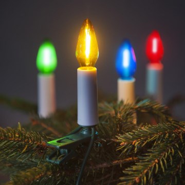LED-jouluvalosarja FELICIA FILAMENT 16xLED 13,5m monivärinen, Valmistettu Tšekin tasavallassa