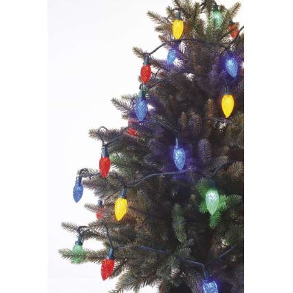 LED-jouluvalot ulkokäyttöön 50xLED/8 tilaa 14,8m IP44 monivärinen
