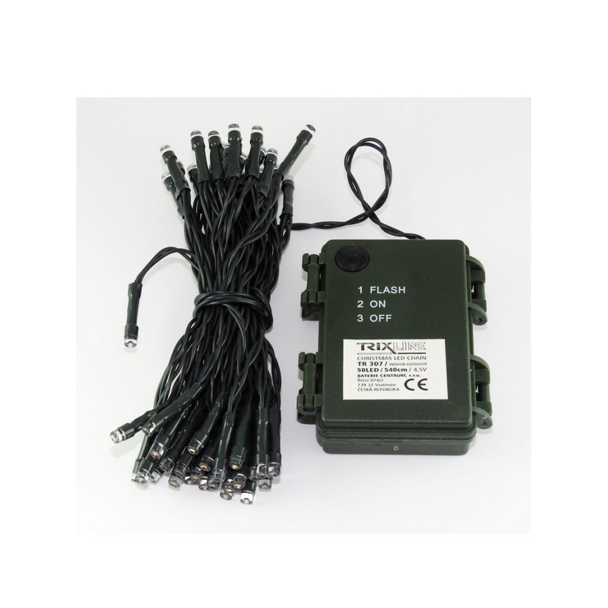 LED jouluvalot ulos 10,8m 100xLED/2 toimintoa 10,8m IP44 monivärinen