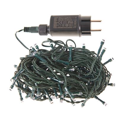 LED jouluvalot ulos 100xLED/8 toimintoa 13m IP44