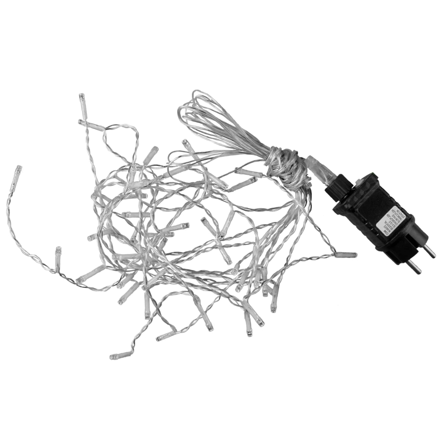 LED-jouluvaloverho ESTELLA 47xLED/8 toimintoa 3,5 m lämmin valkoinen