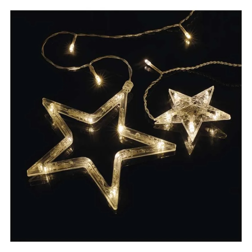 LED-jouluverho 115xLED/1,35W 6,85x1,05 m lämmin valkoinen