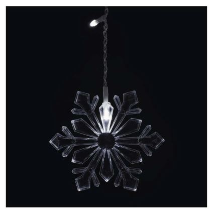 LED-jouluverho 60xLED/1,35W 635x50 cm kylmänvalkoinen