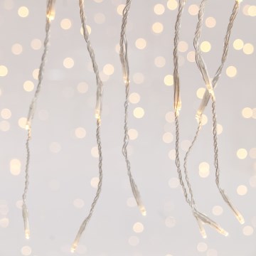 LED Jouluverho ulos CURTAIN 360xLED/3,6W/230V 2x2 m IP44 lämpimänvalkoinen