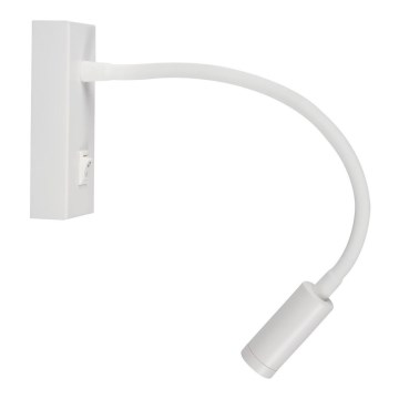 LED Joustava lukuvalo TONIL LED/2,7W/230V valkoinen