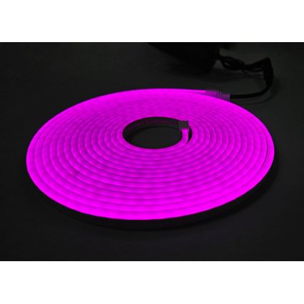 LED Joustava nauha NEON LED/10W/230V 5 m IP65 violetti