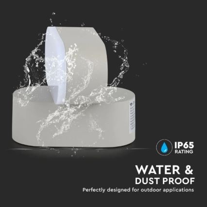 LED Joustava ulkoseinävalaisin LED/5W/230V IP65