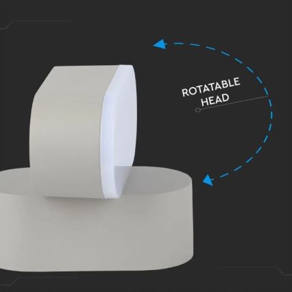 LED Joustava ulkoseinävalaisin LED/5W/230V IP65