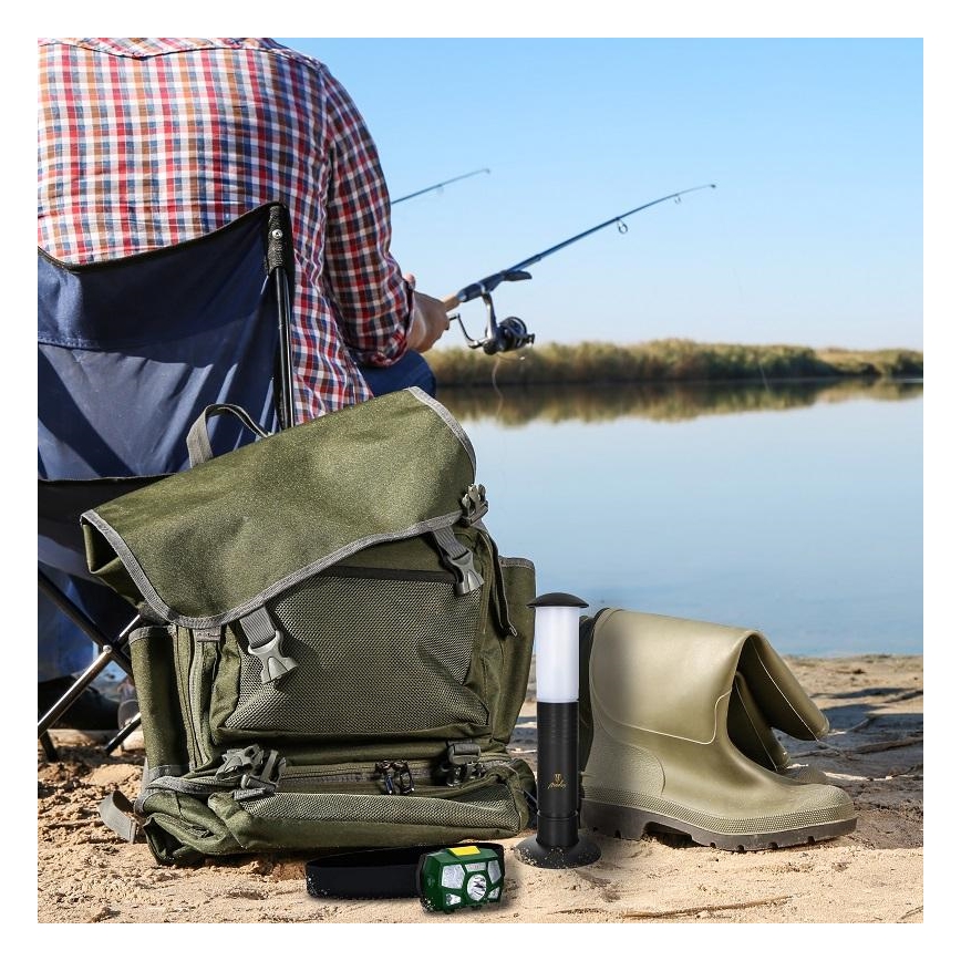 LED Kannettava lamppu 2xLED/1xD IPX4