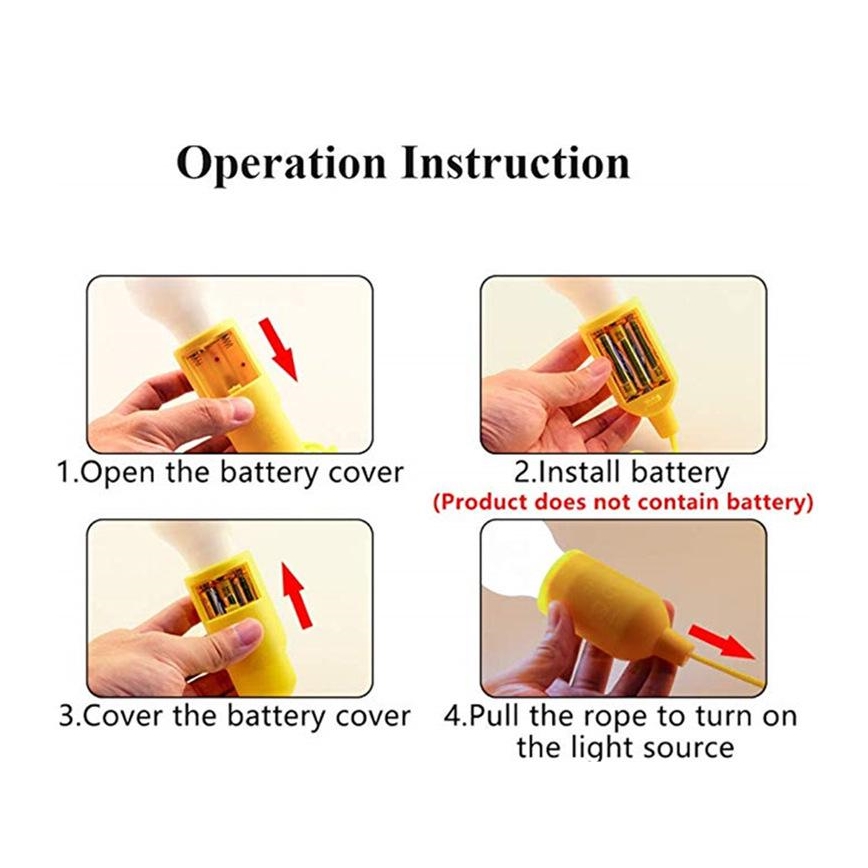 LED Kannettava lamppu LED/1W/3xAAA sininen