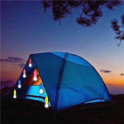 LED Kannettava lamppu LED/1W/3xAAA vihreä