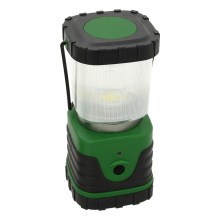 LED Kannettava lamppu LED/3xLR20 IP44 musta/vihreä