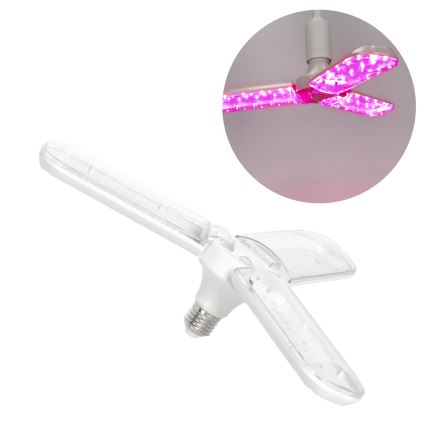 LED Kasvipolttimo PLANTY E27/24W/230V 1200K