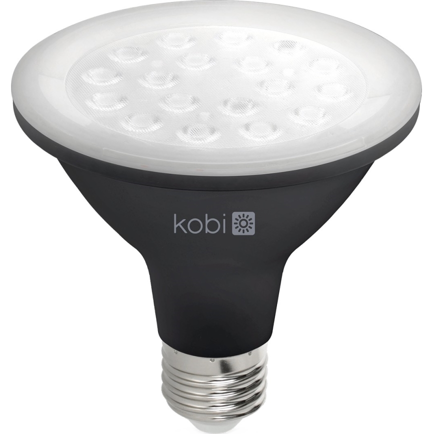 LED Kasvipolttimo PLANTY E27/9W/230V 1200K musta