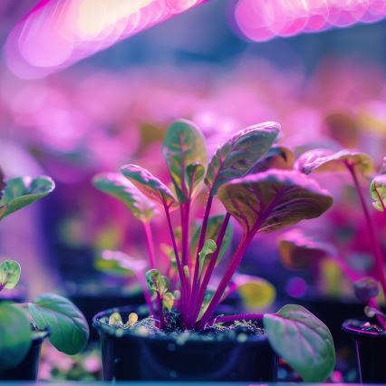 LED Kasvipolttimo PLANTY E27/9W/230V 1200K valkoinen