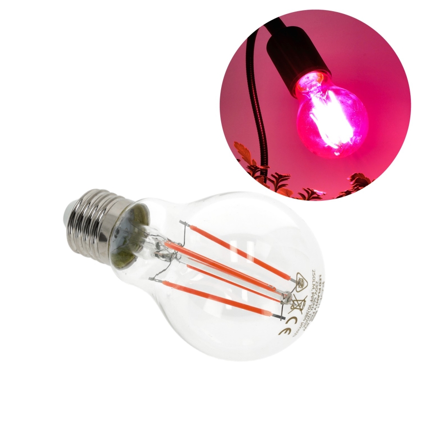 LED Kasvipolttimo VITABLOOM E27/8W/230V 1200K - Brilagi