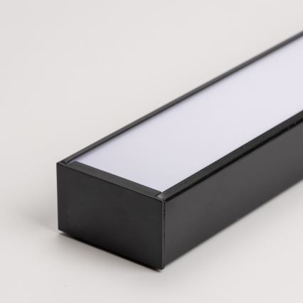 LED Katto kiinteä riippuvalaisin CYNIDECO LED/30W/230V 4000K musta