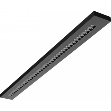 LED Katto/riippuvalaisin PLANK LED/20/30/40W/230V 2700/4000/6000K CRI 90 musta