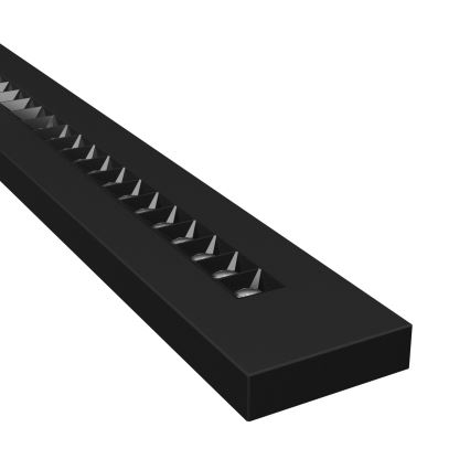 LED Katto/riippuvalaisin PLANK LED/20/30/40W/230V 2700/4000/6000K CRI 90 musta