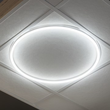 LED-kattokehys AVAR LED/40W/230V 4000K halkaisija 59 cm