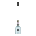 LED-kattokruunu johdossa ARTE LED/12W/230V halkaisija 16 cm musta