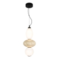 LED-kattokruunu johdossa ASCOLI LED/18W/230V halkaisija 20 cm beige