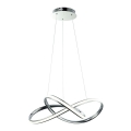 LED-kattokruunu johdossa CAPPIO LED/36W/230V kiiltävä kromi