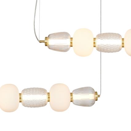 LED-kattokruunu johdossa CARO LED/42W/230V kulta