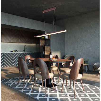 LED Kattokruunu johdossa COCONUT LED/28W/230V