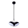 LED-kattokruunu johdossa CROWD 3xLED/20W/230V musta