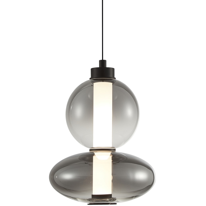 LED-kattokruunu johdossa DAPHNE LED/12W/230V harmaa