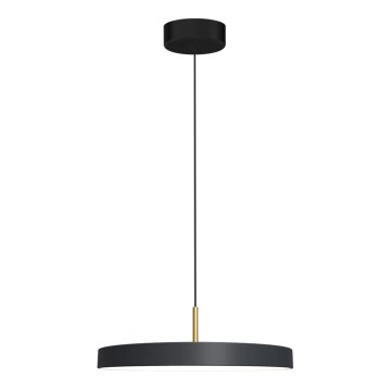 LED-kattokruunu johdossa DISC LED/38W/230V halkaisija 45 cm musta