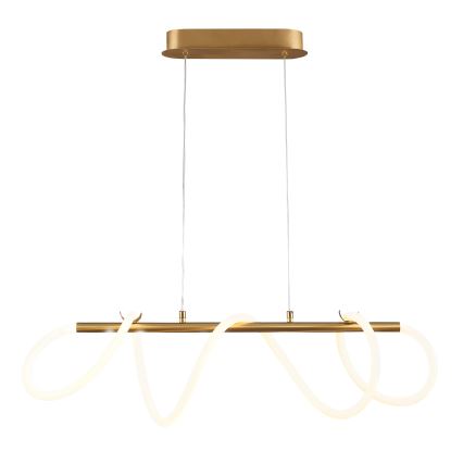 LED-kattokruunu johdossa EMMA LED/38W/230V kulta