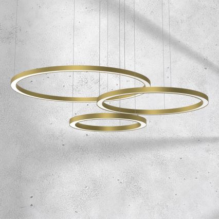 LED-kattokruunu johdossa GALAXIA LED/85W/230V kultainen