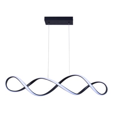 LED-kattokruunu johdossa INFINITO LED/34W/230V musta