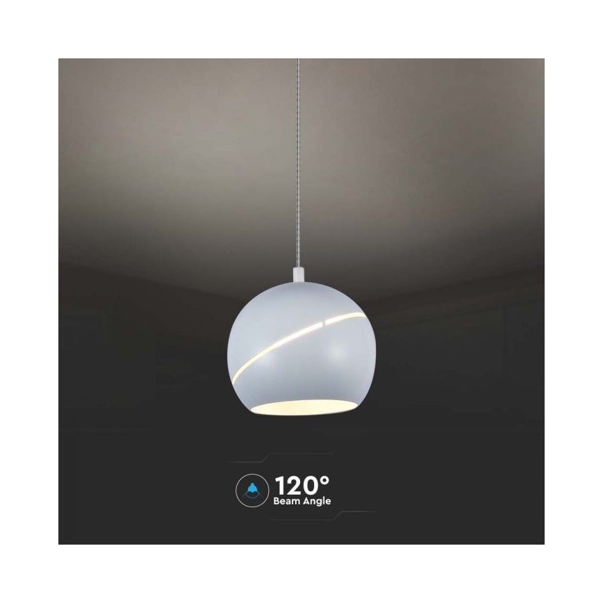 LED-kattokruunu johdossa kosketus LED/8,5W/230V 3000K valkoinen