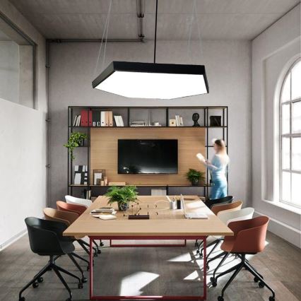 LED-kattokruunu johdossa LED/100W/230V 4000K halkaisija 100 cm