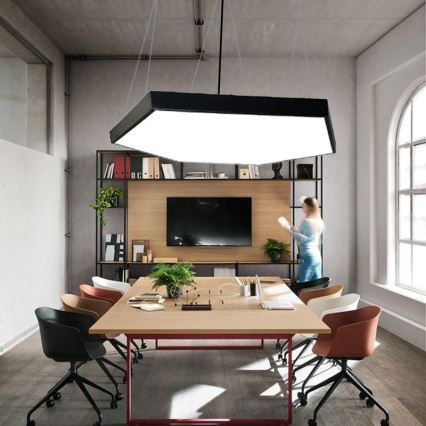 LED-kattokruunu johdossa LED/120W/230V 4000K halkaisija 120 cm