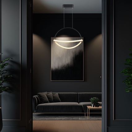LED-kattokruunu johdossa LED/12W/230V 3000K halkaisija 40 cm