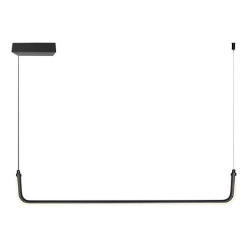 LED-kattokruunu johdossa LED/12W/230V 4000K 90 cm musta