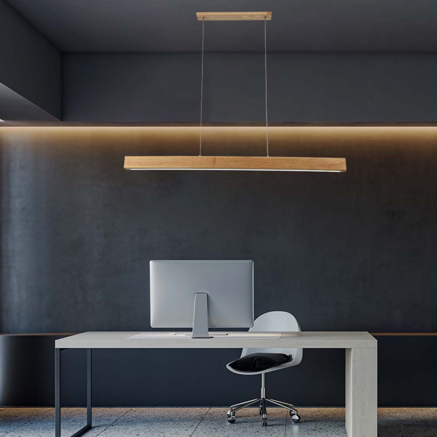 LED-kattokruunu johdossa LED/12W/230V 4000K ruskea