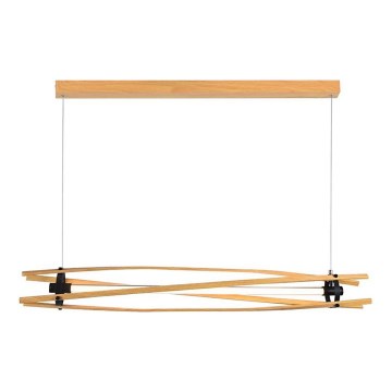 LED-kattokruunu johdossa LED/15W/230V 3000K ruskea