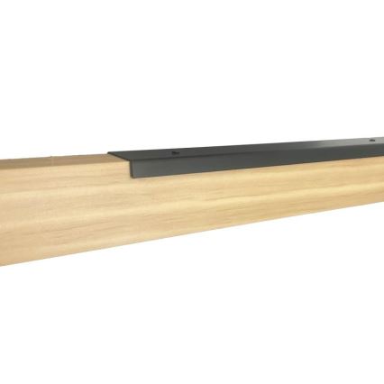 LED-kattokruunu johdossa LED/22W/230V 4000K 120 cm mänty/massiivipuu