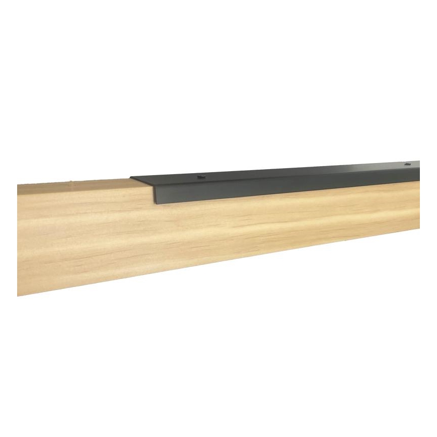 LED-kattokruunu johdossa LED/22W/230V 4000K 120 cm mänty/massiivipuu